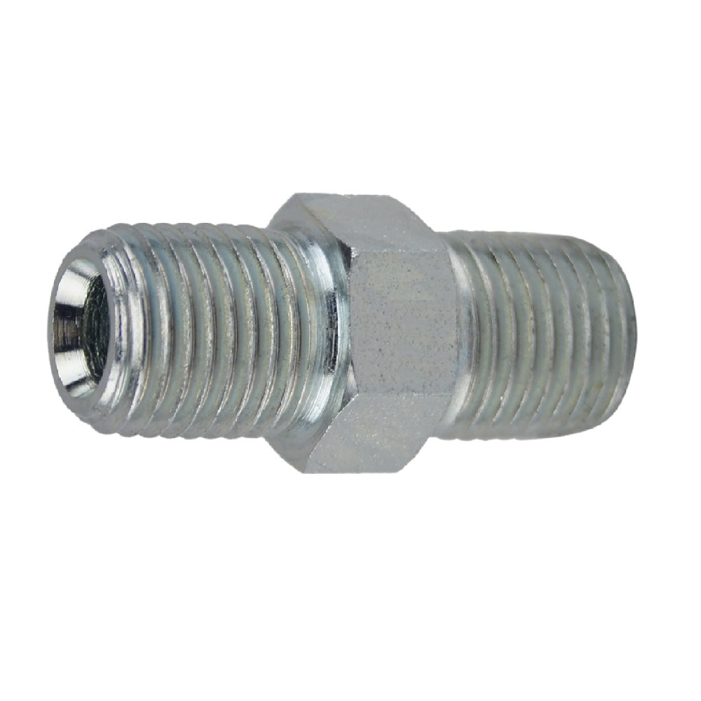 Hose Connector 1/4 NPS-M in stainless steel